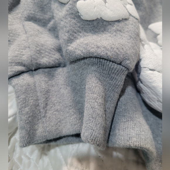 Denim Tears Grey Cotton Wreath Hoodie Size L African Diaspora Goods Size L - Picture 7 of 8